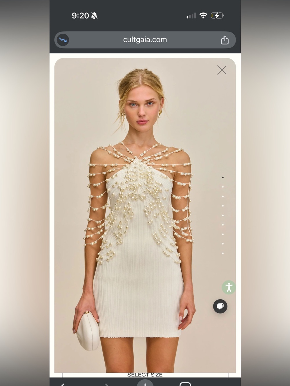 Cult Gaia OLIVIANA KNIT DRESS - Picture 2 of 3